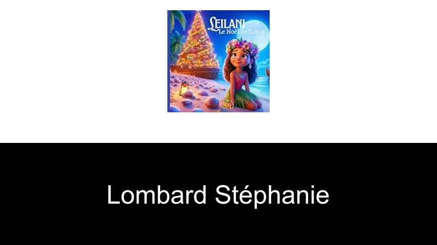 livres de Lombard Stéphanie