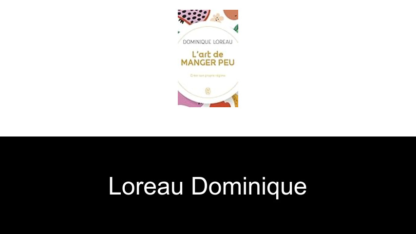 livres de Loreau Dominique