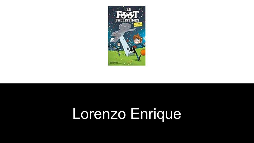 livres de Lorenzo Enrique