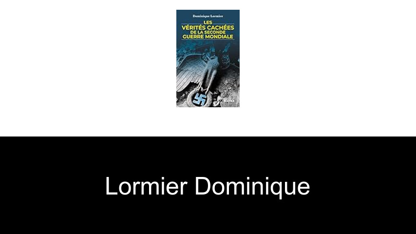 livres de Lormier Dominique