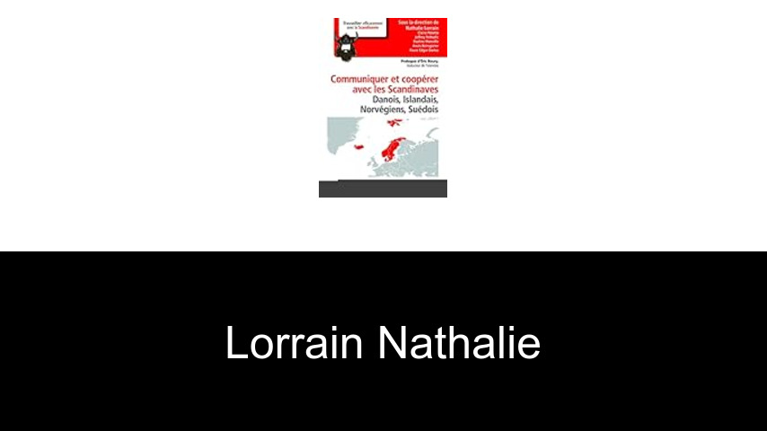 livres de Lorrain Nathalie