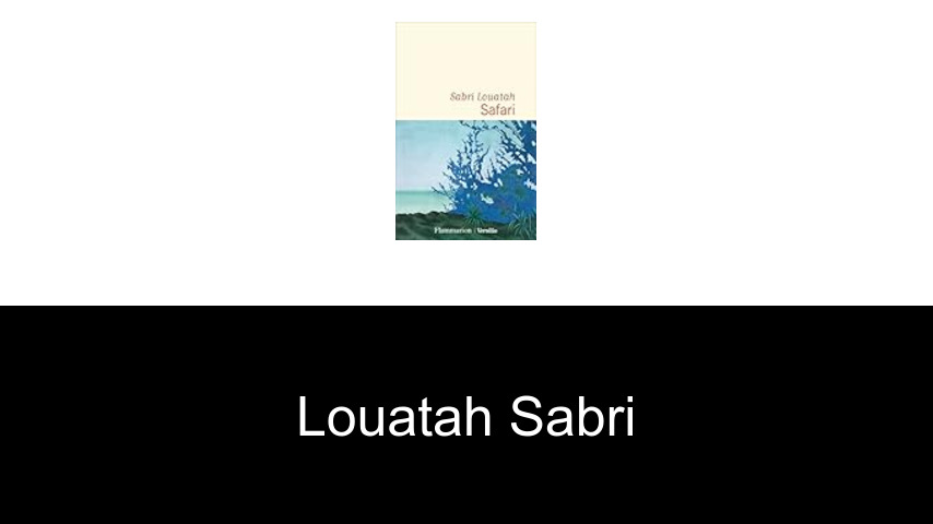 livres de Louatah Sabri