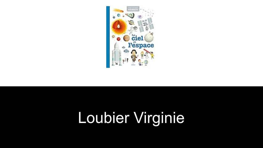 livres de Loubier Virginie