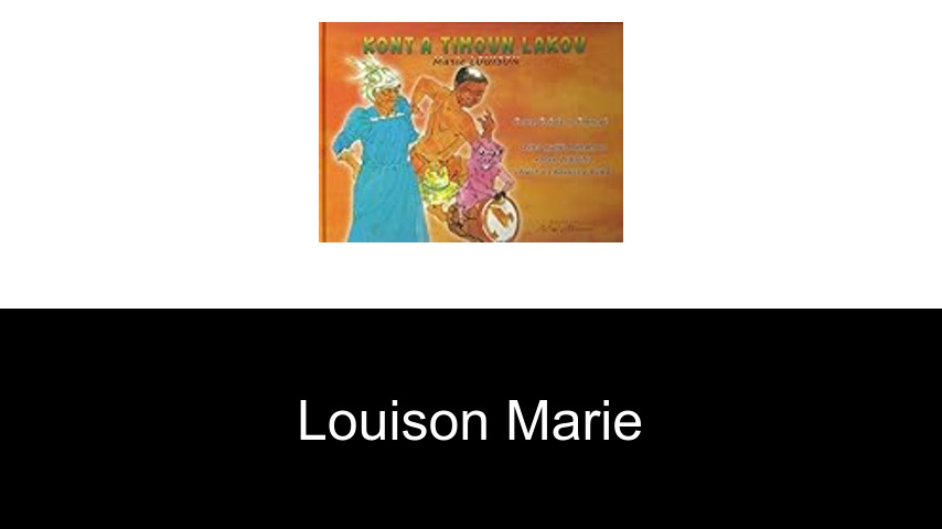 livres de Louison Marie