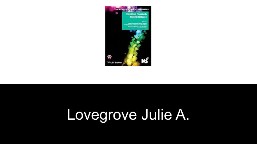 livres de Lovegrove Julie A.