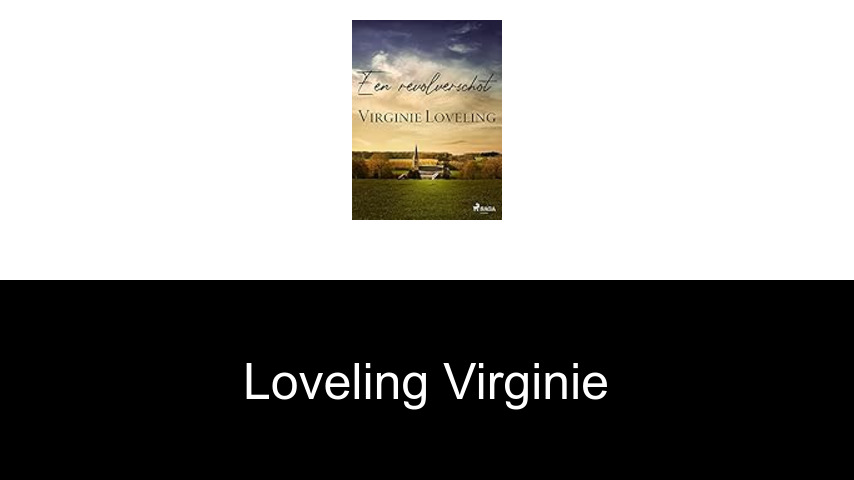 livres de Loveling Virginie