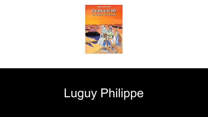 livres de Luguy Philippe
