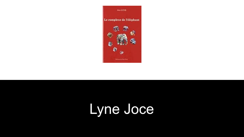 livres de Lyne Joce