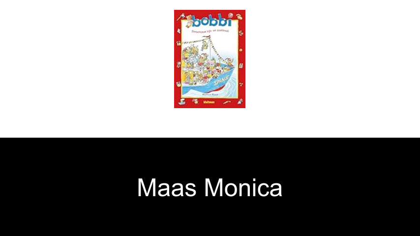 livres de Maas Monica