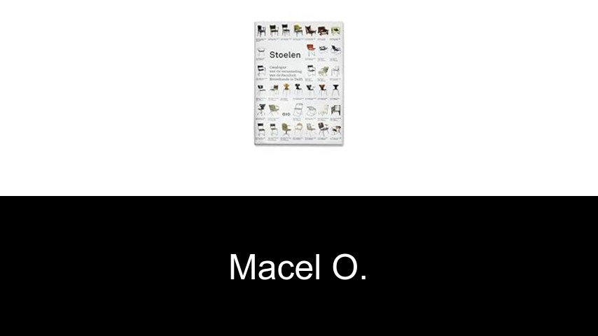 livres de Macel O.