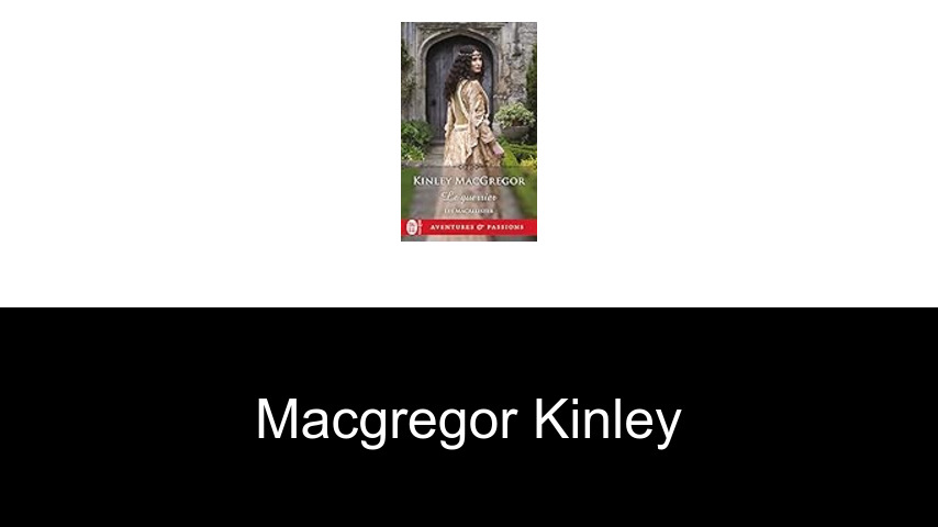 livres de MacGregor Kinley