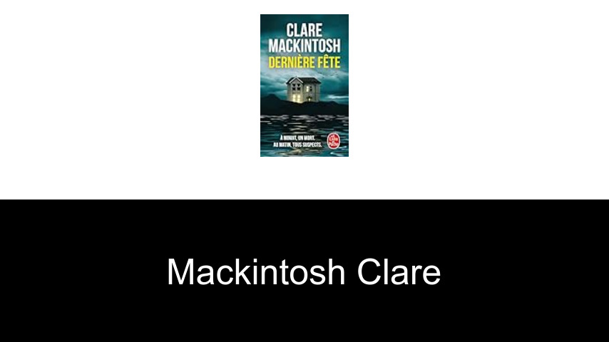 livres de Mackintosh Clare