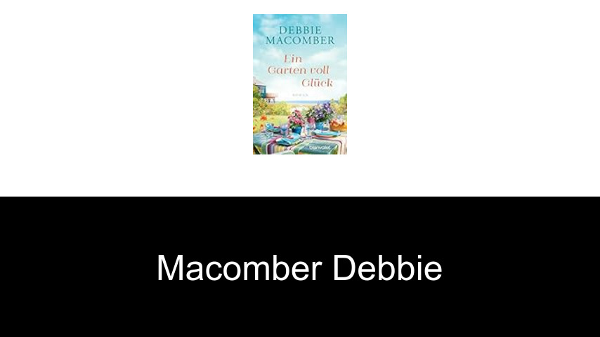 livres de Macomber Debbie