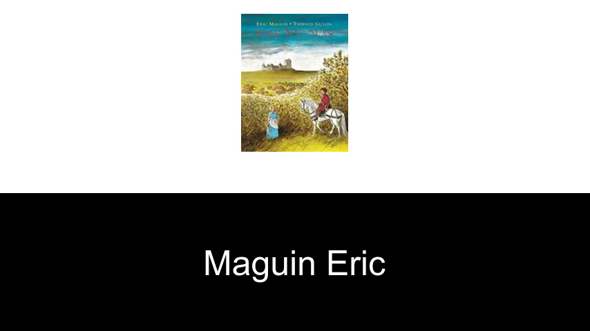 livres de MAGUIN ERIC