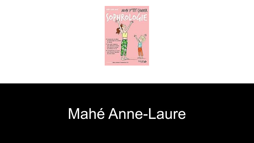 livres de Mahé Anne-Laure