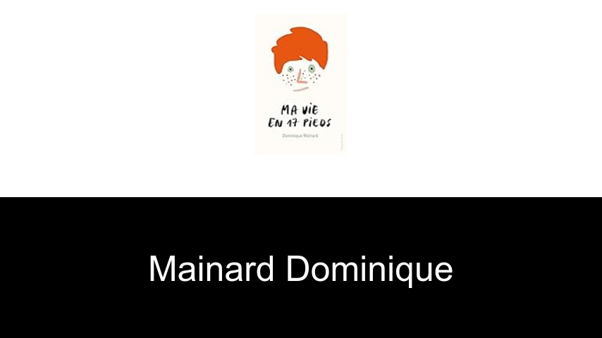 livres de Mainard Dominique
