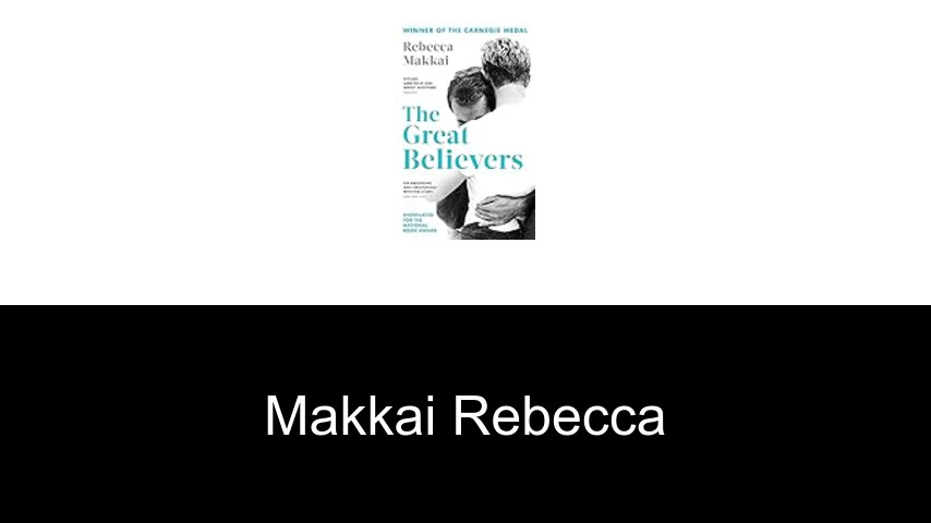 livres de Makkai Rebecca