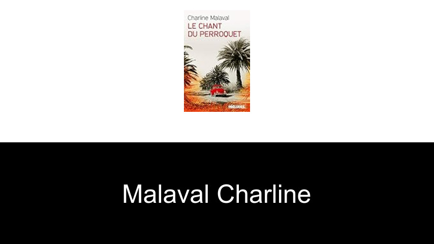 livres de Malaval Charline