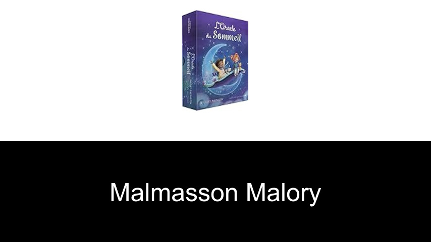 livres de Malmasson Malory