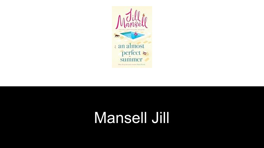 livres de Mansell Jill