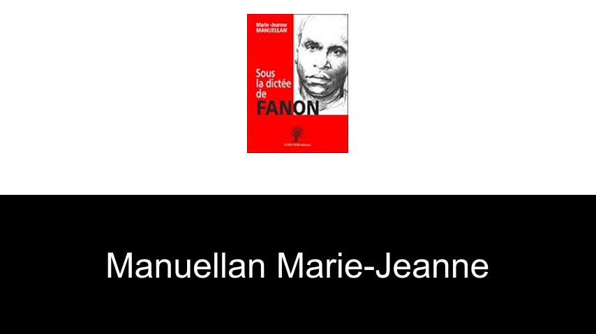 livres de Manuellan Marie-Jeanne