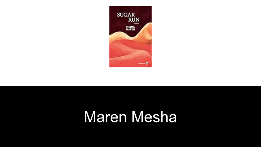 livres de Maren Mesha