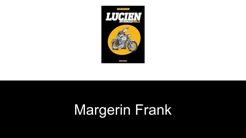 livres de Margerin Frank