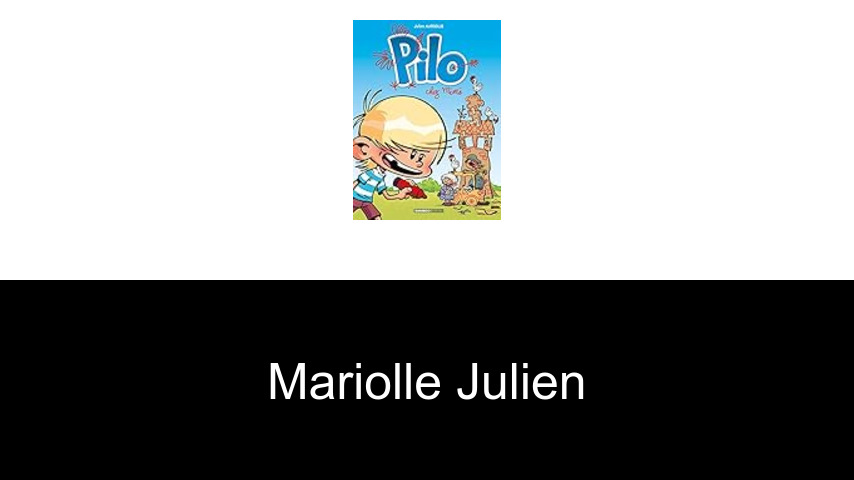 livres de Mariolle Julien