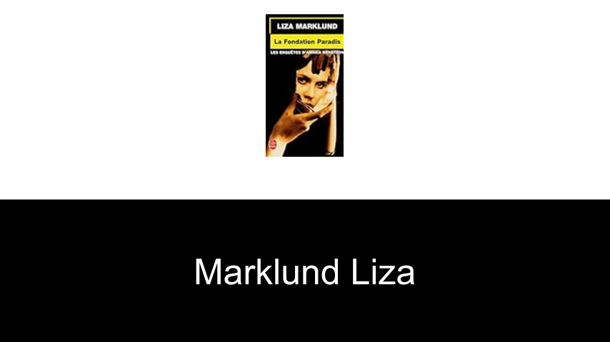 livres de Marklund Liza