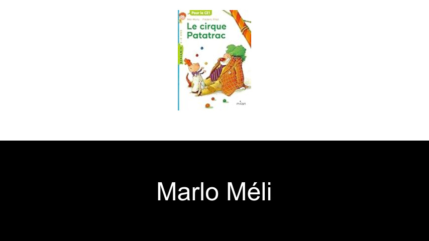 livres de Marlo Méli