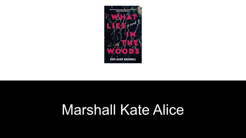 livres de Marshall Kate Alice