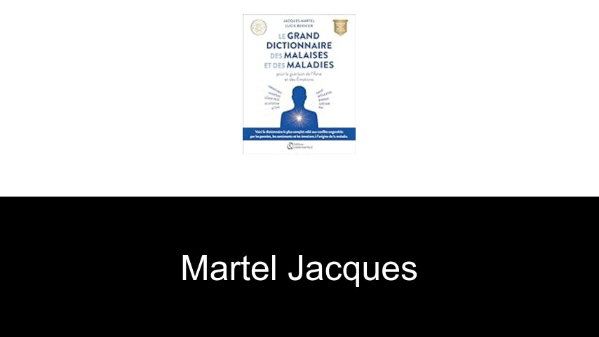 livres de Martel Jacques