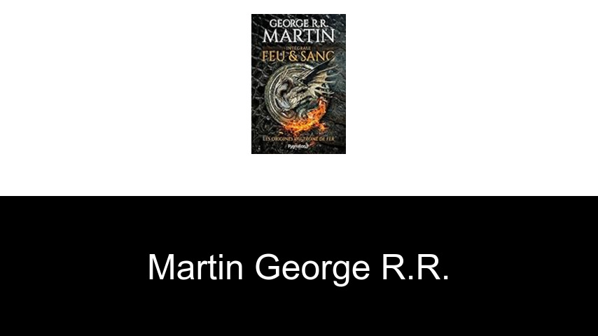 livres de Martin George R.R.