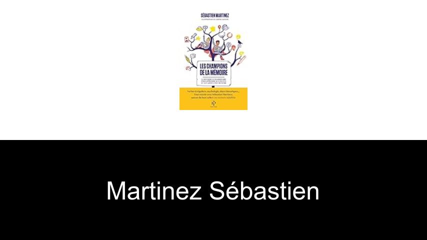 livres de Martinez Sébastien