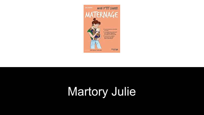 livres de Martory Julie