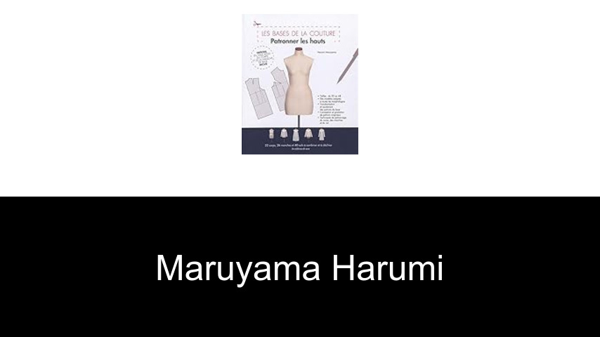 livres de MARUYAMA Harumi