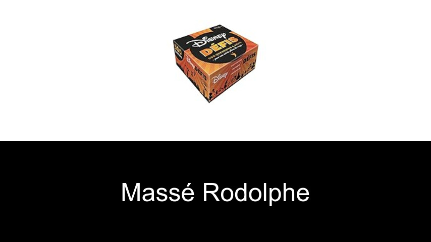 livres de Massé Rodolphe