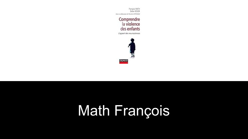 livres de Math François