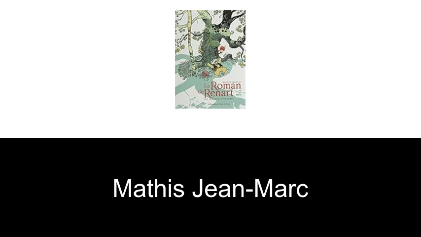 livres de Mathis Jean-Marc