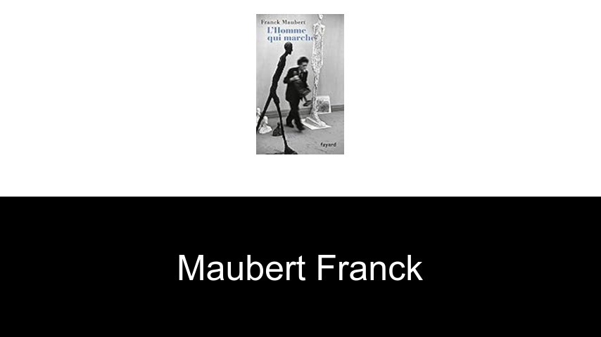 livres de Maubert Franck