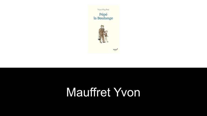 livres de Mauffret Yvon