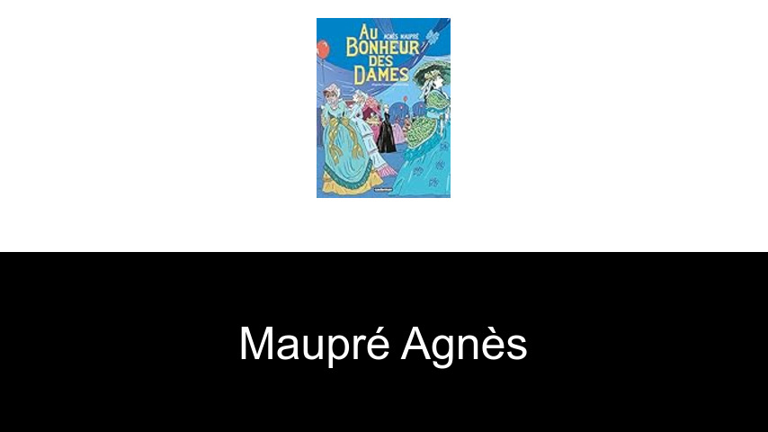 livres de Maupré Agnès