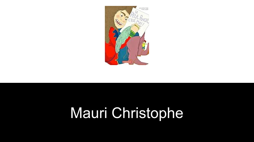 livres de Mauri Christophe