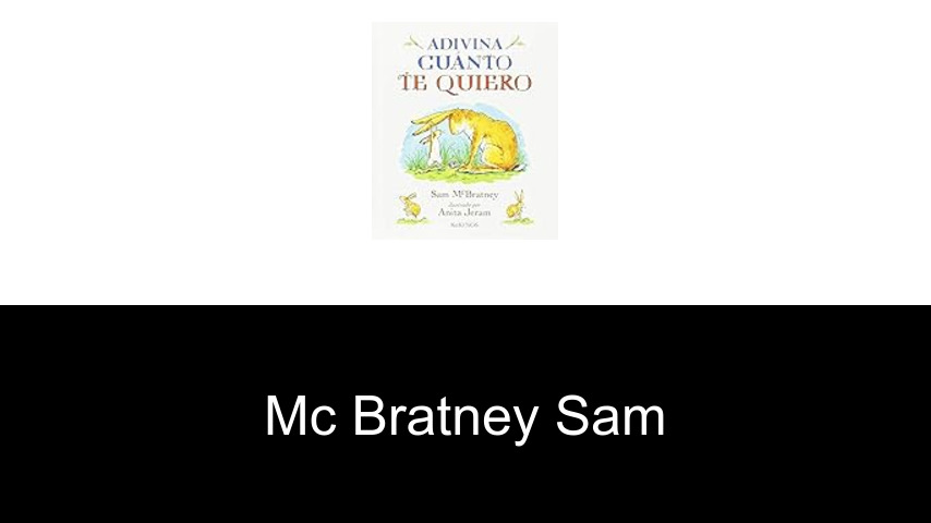 livres de Mc Bratney Sam