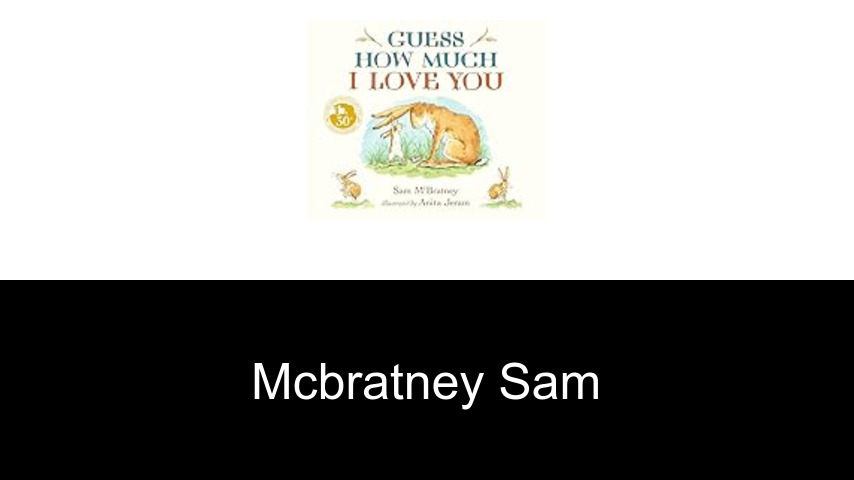 livres de McBratney Sam