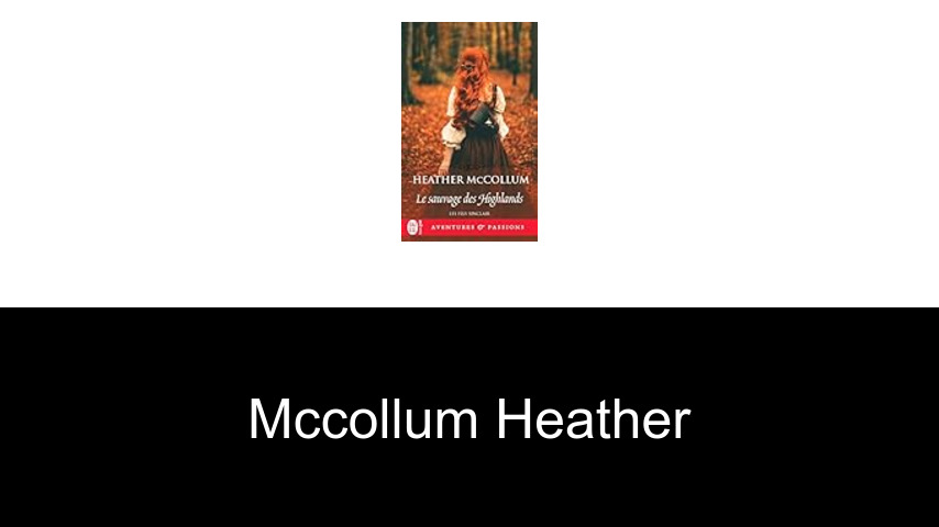 livres de McCollum Heather