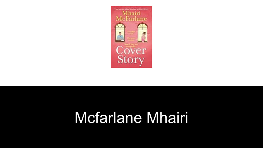 livres de McFarlane Mhairi