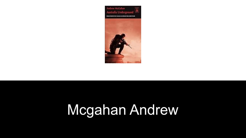 livres de McGahan Andrew