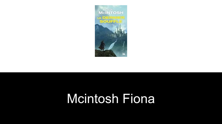 livres de Mcintosh Fiona