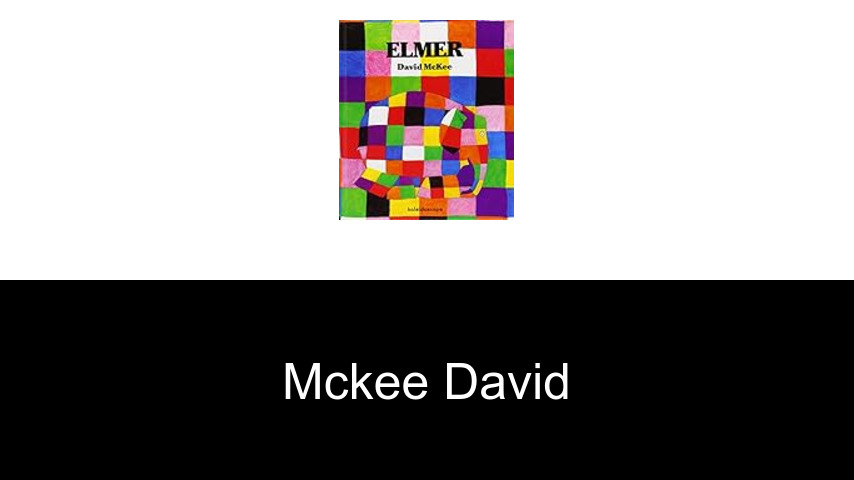 livres de McKee David